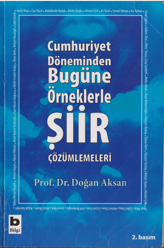 Cumhuriyet Döneminden Bugüne Şiir Çözümlemeleri PDF – Doğan Aksan