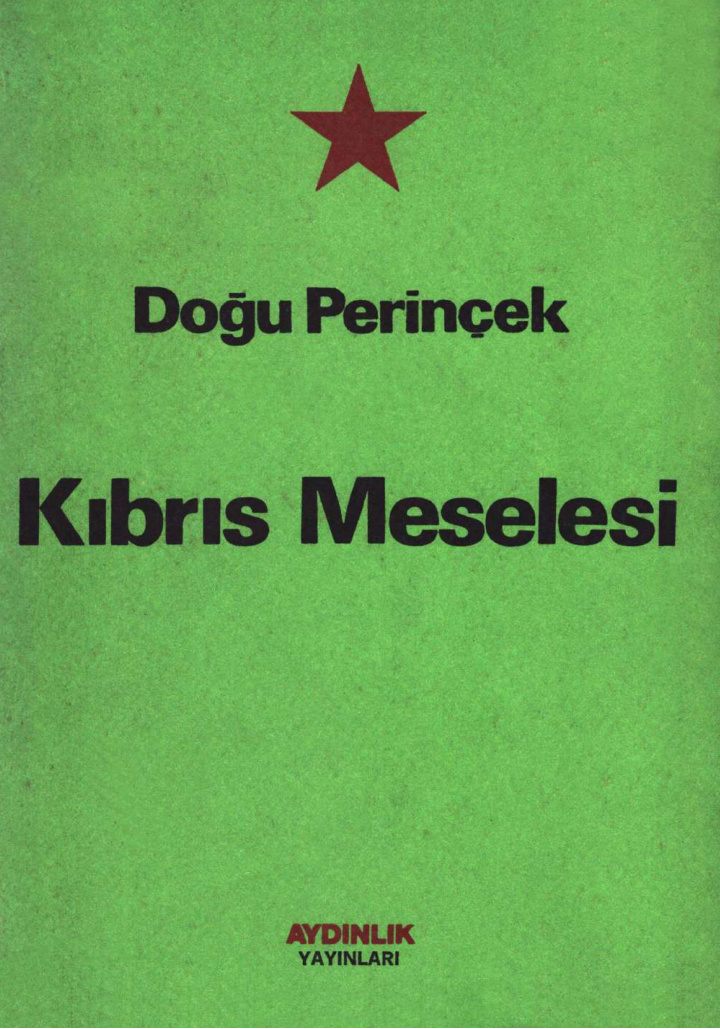 Kıbrıs Meselesi PDF – Doğu Perinçek