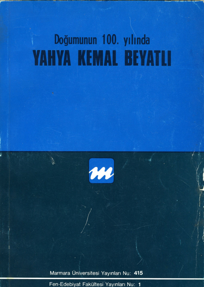 Doğumunun 100. Yılında Yahya Kemal Beyatlı PDF – Kolektif