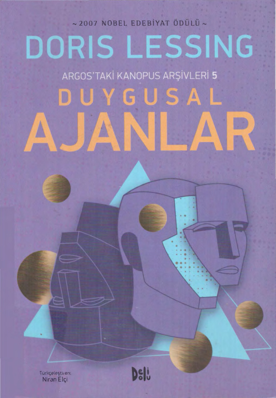 Doris Lessing Duygusal Ajanlar Deli Dolu Yayınları Kitap Kapağı