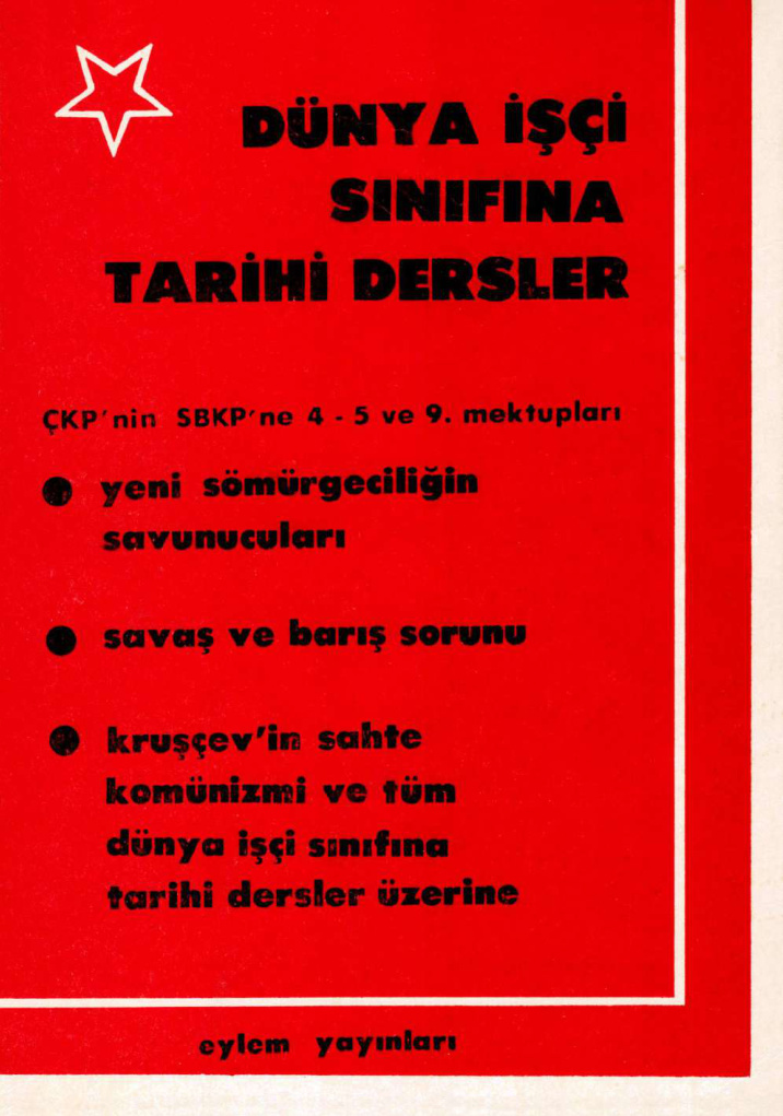 Dünya İşçi Sınıfına Tarihi Dersler PDF – Kolektif