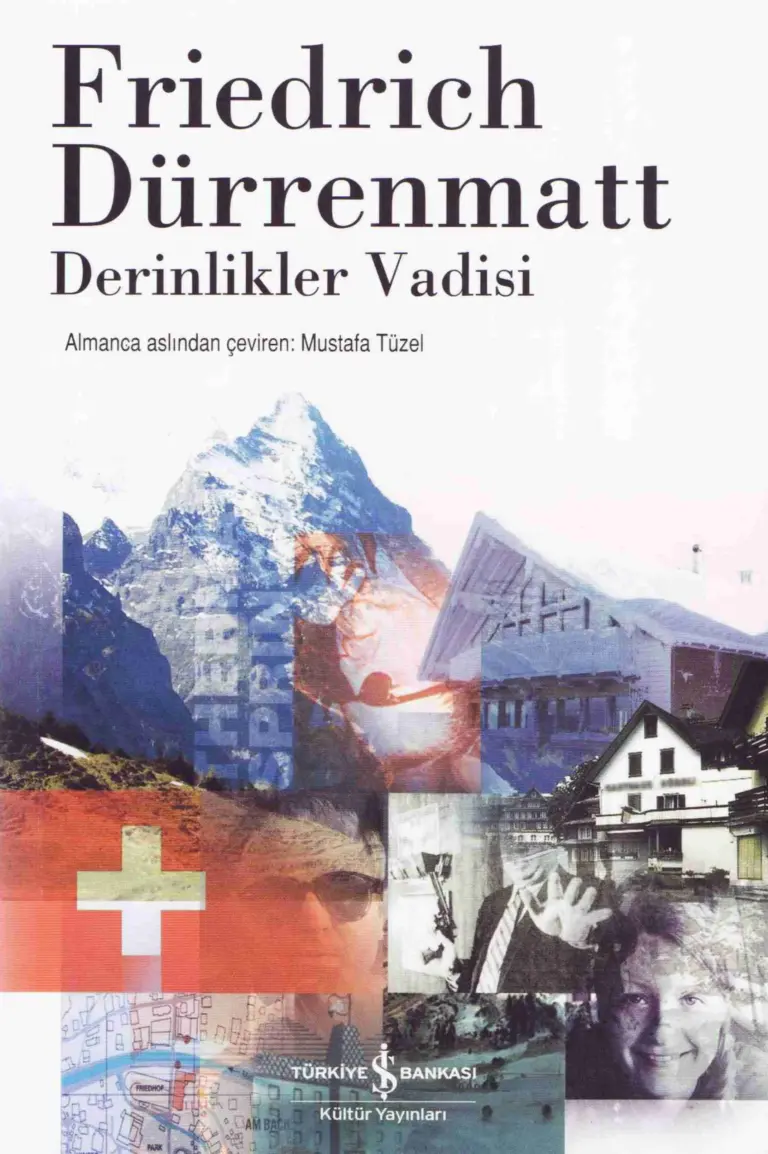 Dürrenmatt Derinlikler Vadisi İş Bankası Yayınları Kitap Kapağı