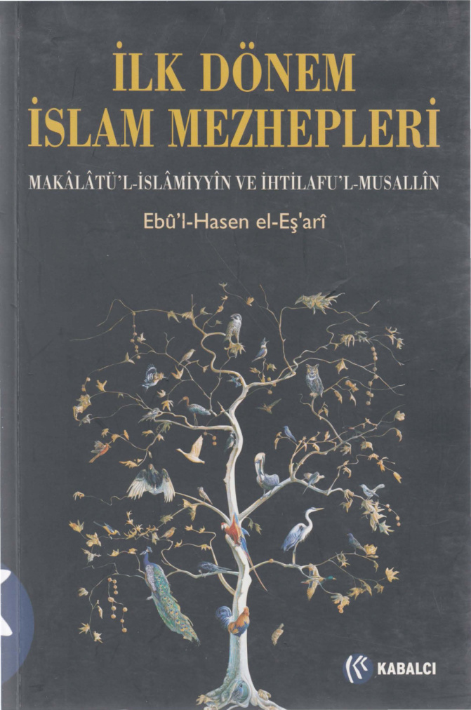 İlk Dönem İslam Mezhepleri PDF – Ebü’l Hasen El-Eş’arî
