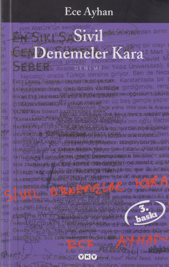 Sivil Denemeler Kara PDF – Ece Ayhan