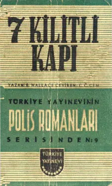 Edgar Wallece 7 Kilitli Kapı Türkiye Yayınları Kitap Kapağı