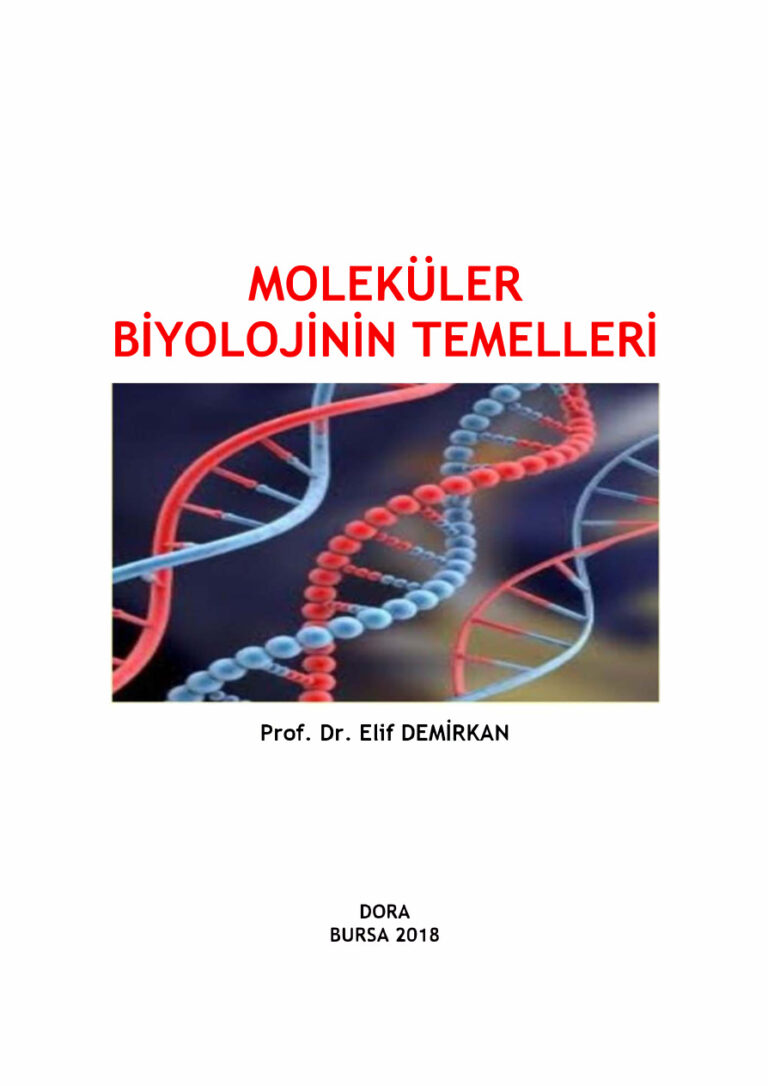 Elif Demirkan Moleküler Biyolojinin Temelleri Dora Yayınları Kitap Kapağı