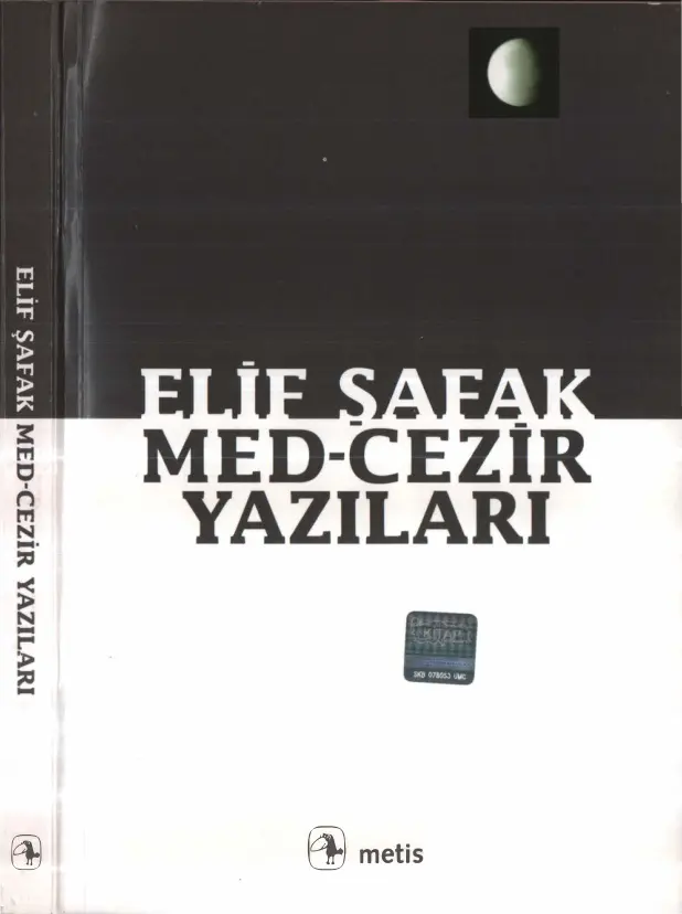 Elif Şafak Med Cezir Yazıları Metis Yayınları Kitap Kapağı