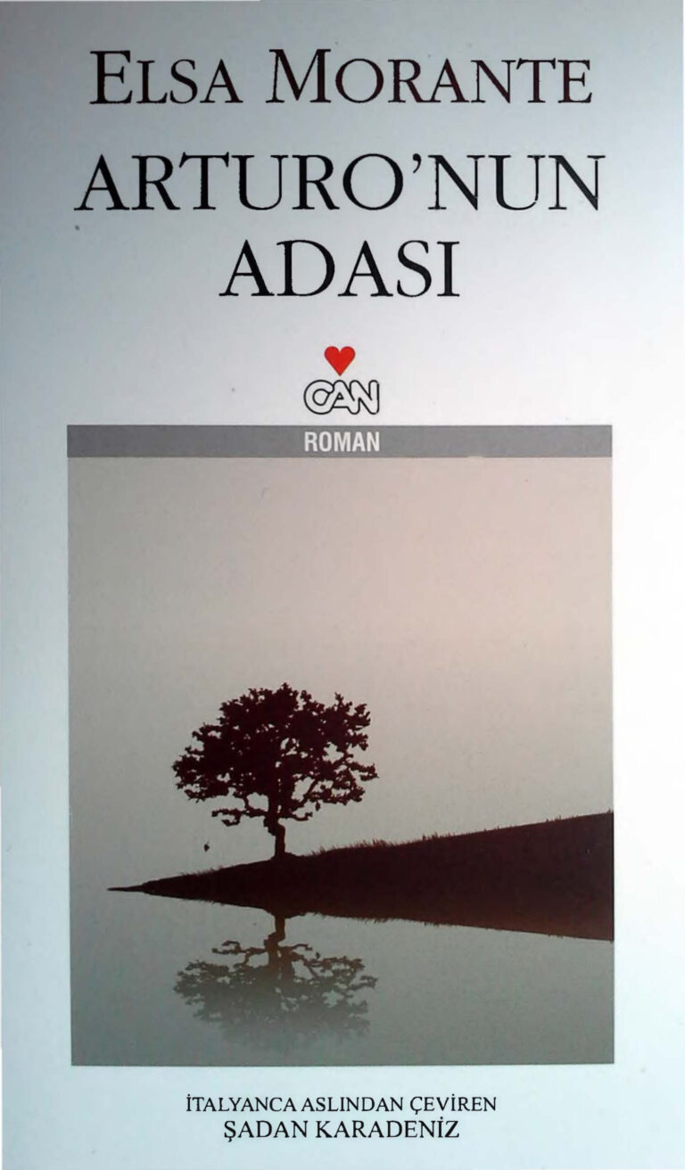 Elsa Morante Arturo'nun Adası Can Yayınları Kitap Kapağı