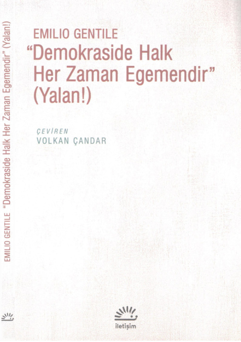 Demokraside Halk Her Zaman Egemendir (Yalan) PDF – Emilio Gentile