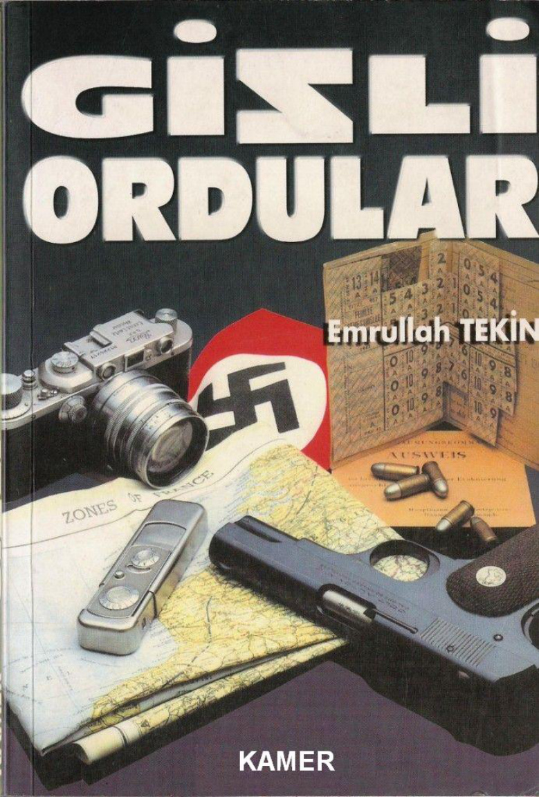 Emrullah Tekin Gizli Ordular Kamer Yayınları Kitap Kapağı