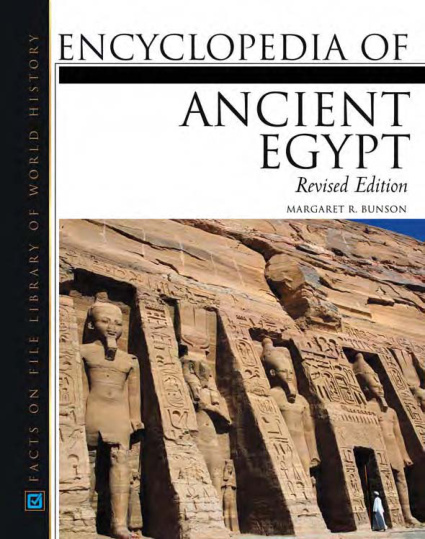 Encyclopedia of Ancient Egypt PDF – Margaret R. Bunson