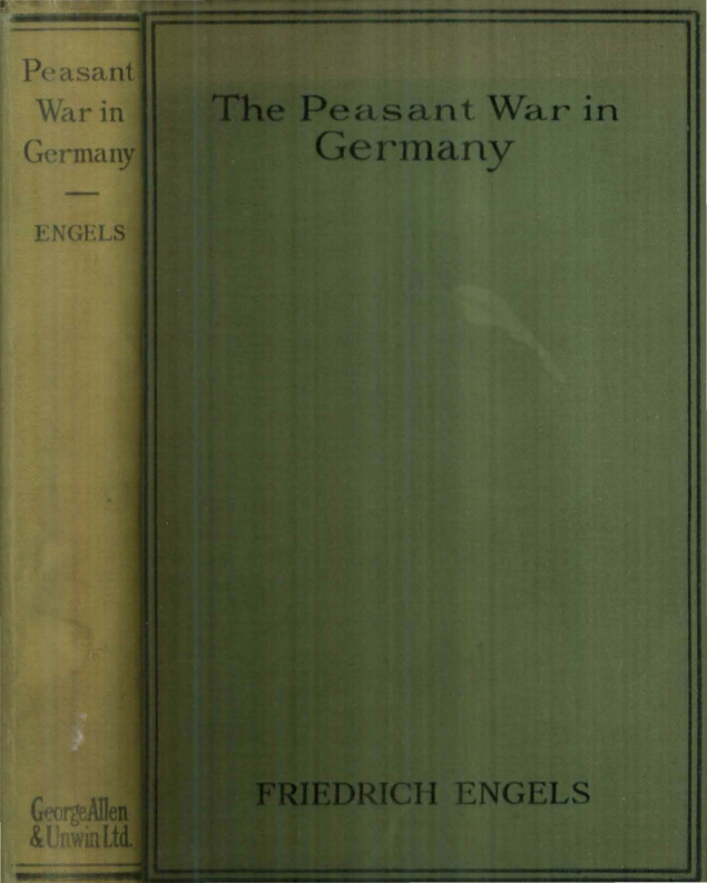 The Peasant War in Germany PDF – Friedrich Engels