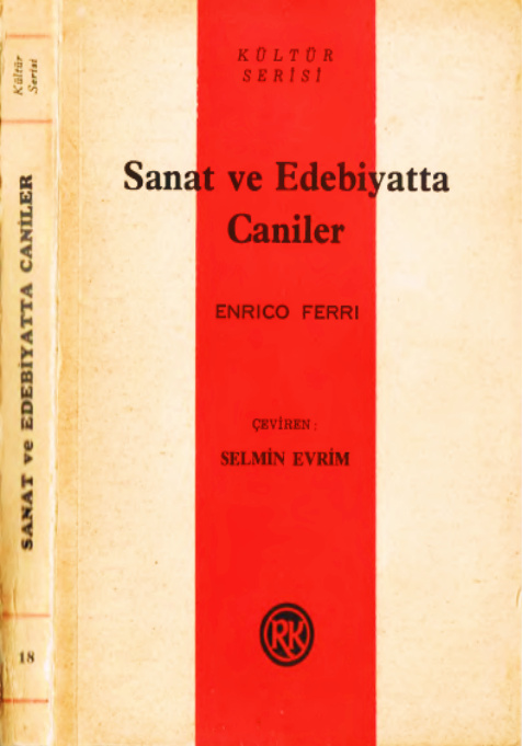 Sanat ve Edebiyatta Caniler PDF – Enrico Ferri