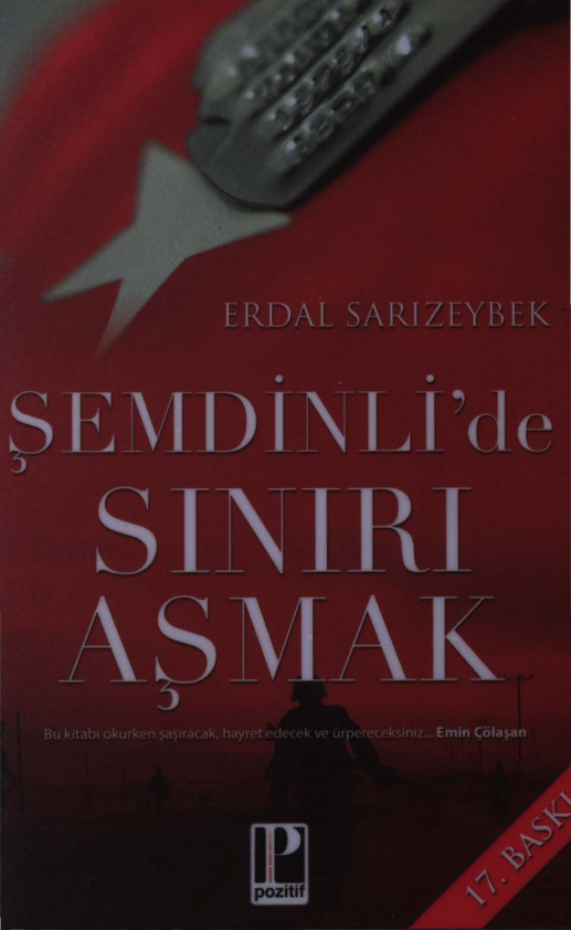 Erdal Sarızeybek Şemdinli'de Sınırı Aşmak Pozitif Yayınları Kitap Kapağı