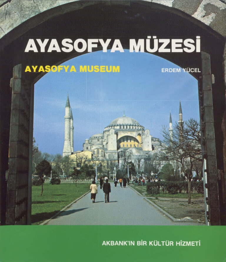 Erdem Yücel Ayasofya Müzesi Kitap Kapağı
