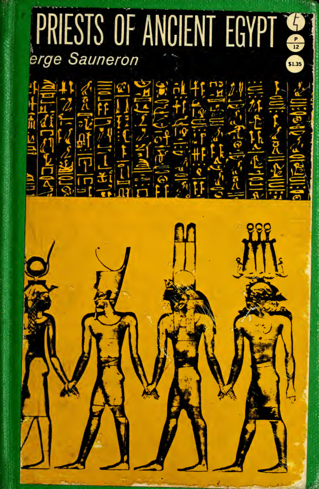 Priests of Ancient Egypt PDF – Serge Sauneron