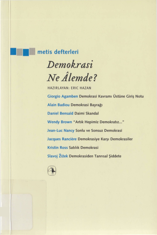 Demokrasi Ne Alemde? PDF – Eric Hazan vd.
