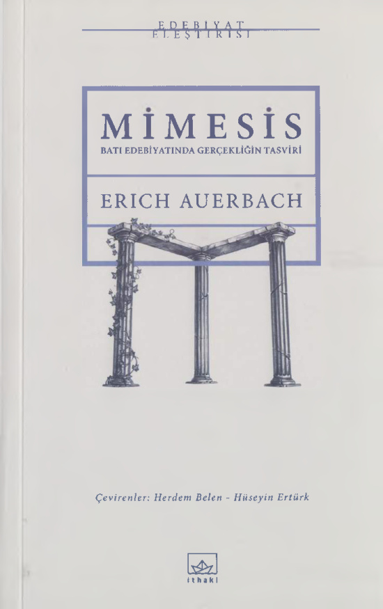 Mimesis PDF – Erich Auerbach