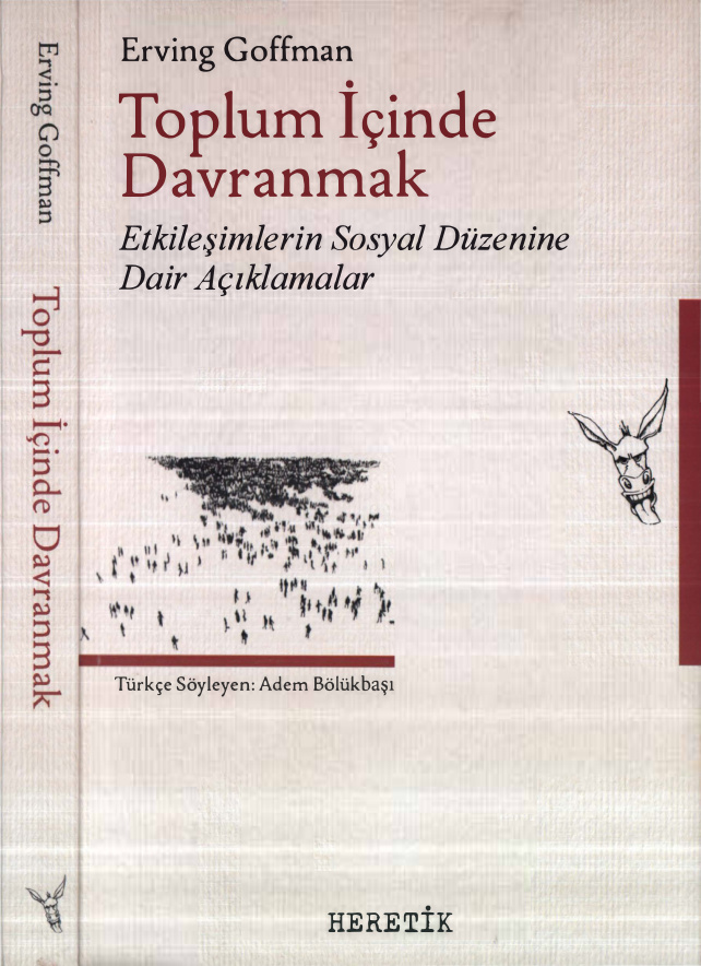 Toplum İçinde Davranmak PDF – Erving Goffman