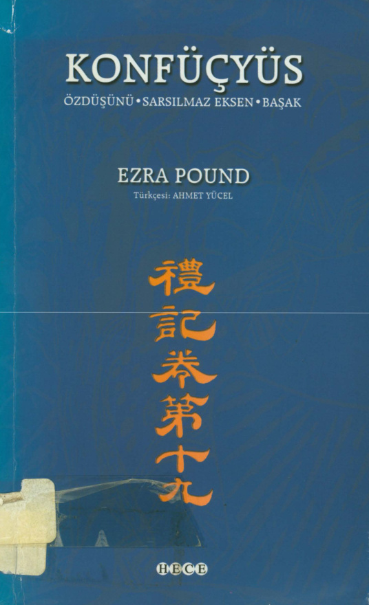Konfüçyus PDF – Ezra Pound