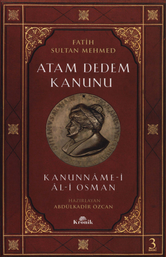 Atam Dedem Kanunu PDF – Fatih Sultan Mehmed