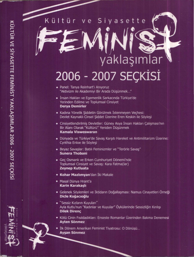 Feminist Yaklaşımlar 2006-2007 PDF – Kolektif
