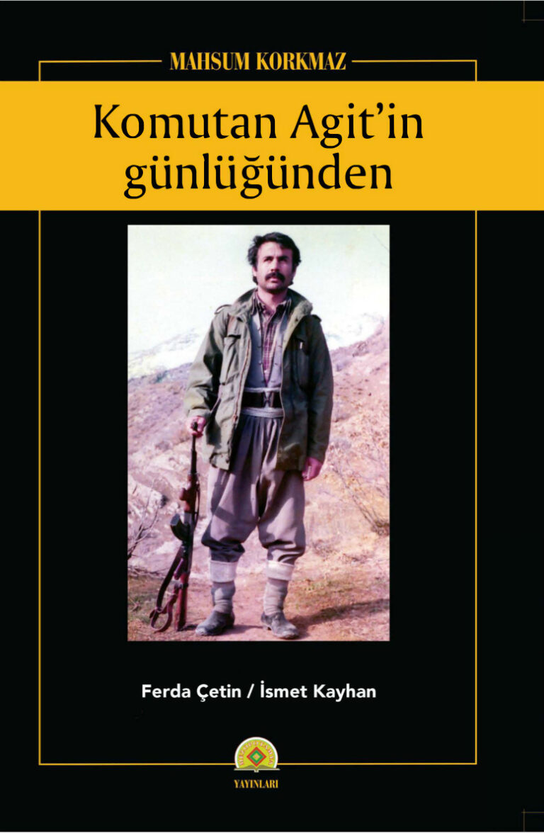 Ferda Çetin İsmet Kayhan Komutan Agitin Günlüğünden Mezopotamya Yayınları Kitap Kapağı