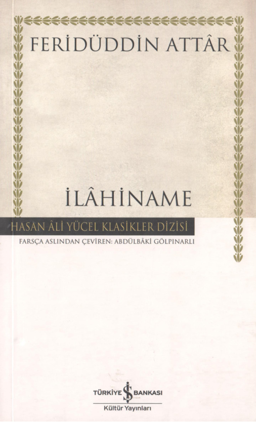 İlâhiname (İş Bankası) PDF – Feridüddin Attar