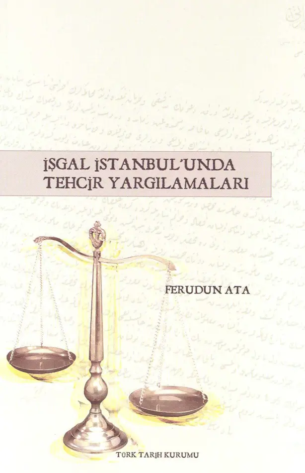 İşgal İstanbul’unda Tehcir Yargılamaları PDF – Feridun Ata