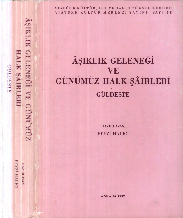 Aşıklık Geleneği ve Günümüz Halk Şairleri Güldeste PDF – Feyzi Halıcı