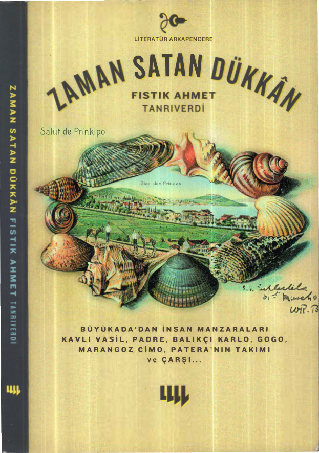 Fıstık Ahmet Tanrıverdi Zaman Satan Dükkan Literatür Yayınları Kitap Kapağı