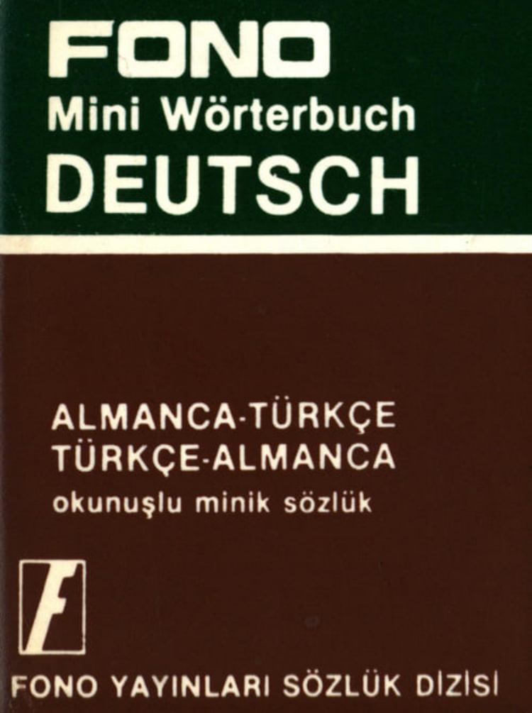 Mini Sözlük: Almanca-Türkçe / Türkçe-Almanca PDF – Fono
