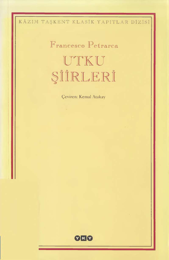 Utku Şiirleri PDF – Francesco Petrarca