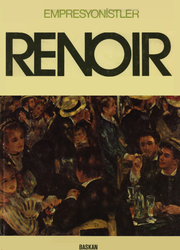 François Daulte Empresyonistler Auguste Renoir Kitap Kapağı