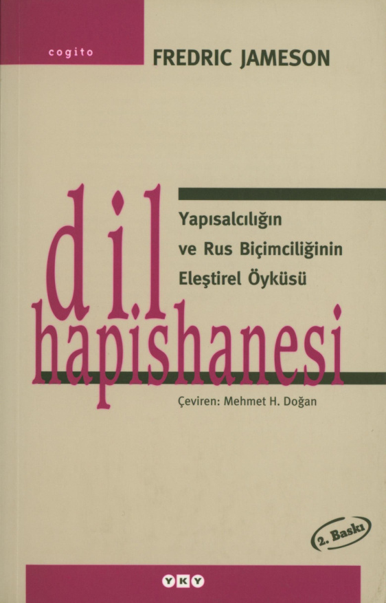 Dil Hapishanesi PDF – Fredric Jameson