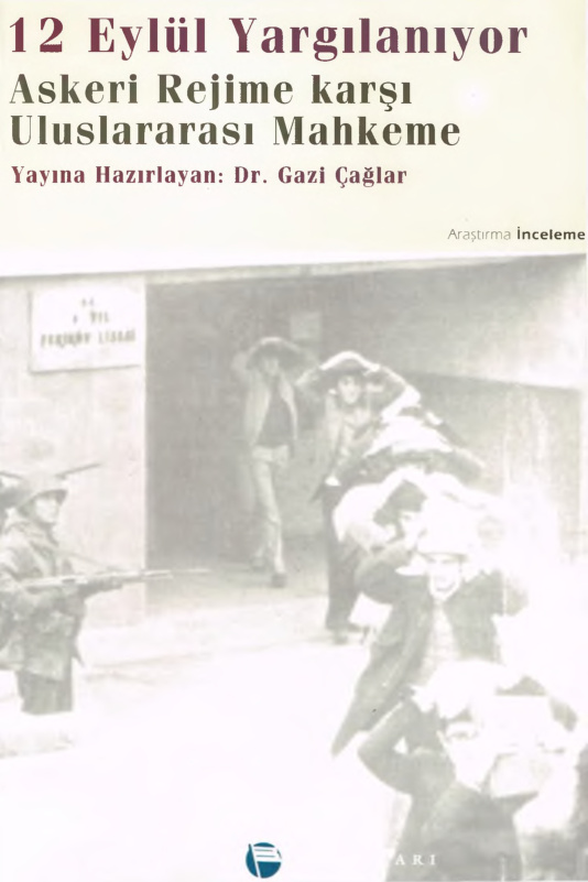 12 Eylül Yargılanıyor PDF – Gazi Çağlar