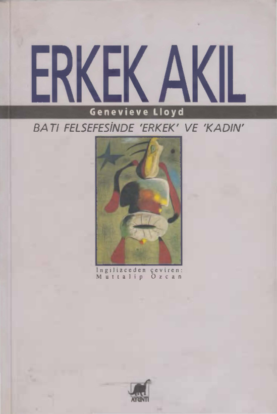 Erkek Akıl: Batı Felsefesinde Erkek ve Kadın PDF – Genevieve Lloyd