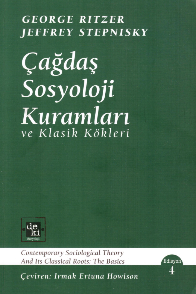 Çağdaş Sosyoloji Kuramları ve Klasik Kökleri PDF – George Ritzer, Jeffrey Stepnisky