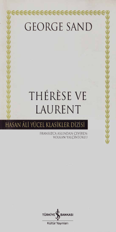 Therese ve Laurent PDF – George Sand