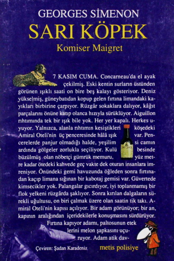 Sarı Köpek PDF – Georges Simenon