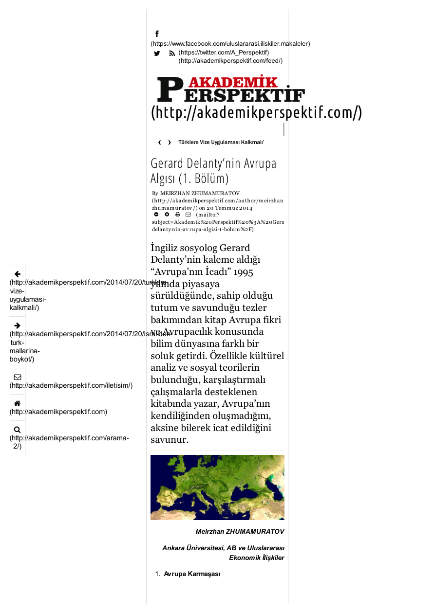 Invention of Europe PDF – Gerard Delanty