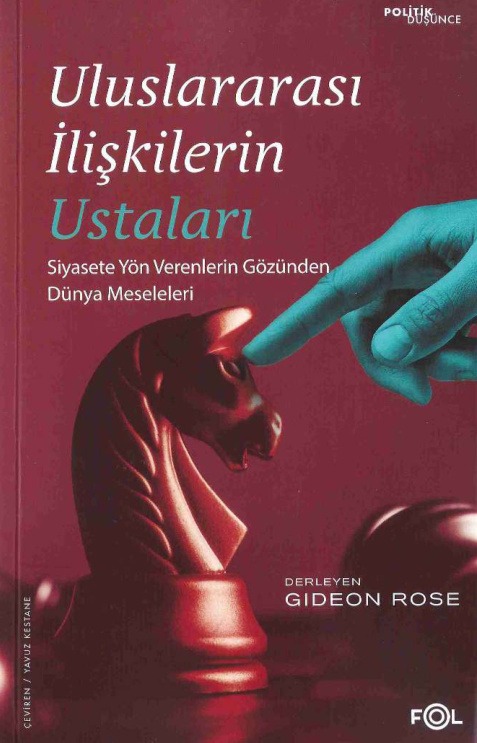 Uluslararası İlişkilerin Ustaları PDF – Gideon Rose