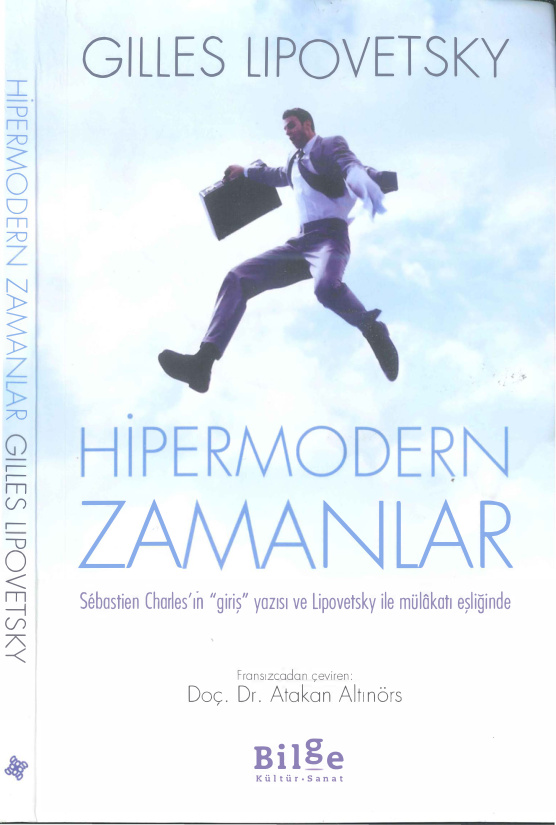 Hipermodern Zamanlar PDF – Gilles Lipovetsky
