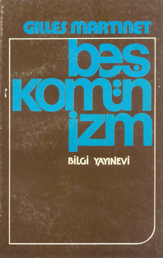 Beş Komünizm PDF – Gilles Martinet