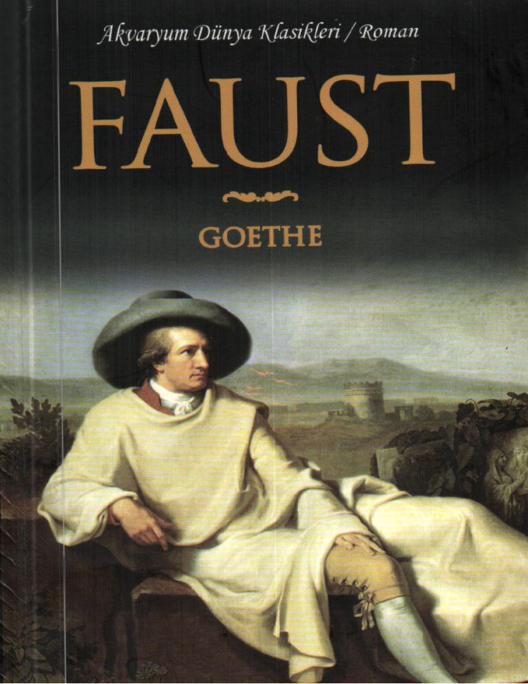 Goethe Faust Akvaryum Yayınları Kitap Kapağı
