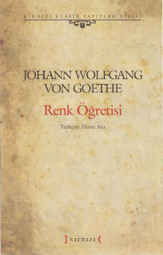 Renk Öğretisi PDF – Goethe