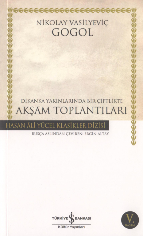 Akşam Toplantıları PDF – Nikolay Gogol
