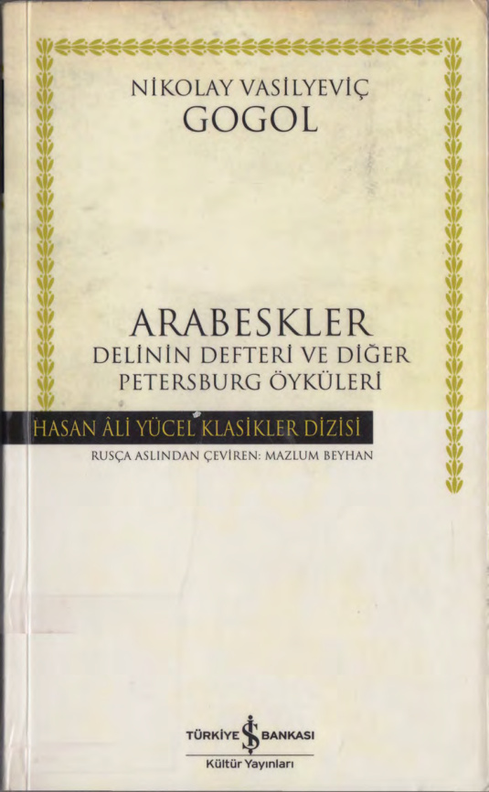 Arabeskler PDF – Nikolay Gogol
