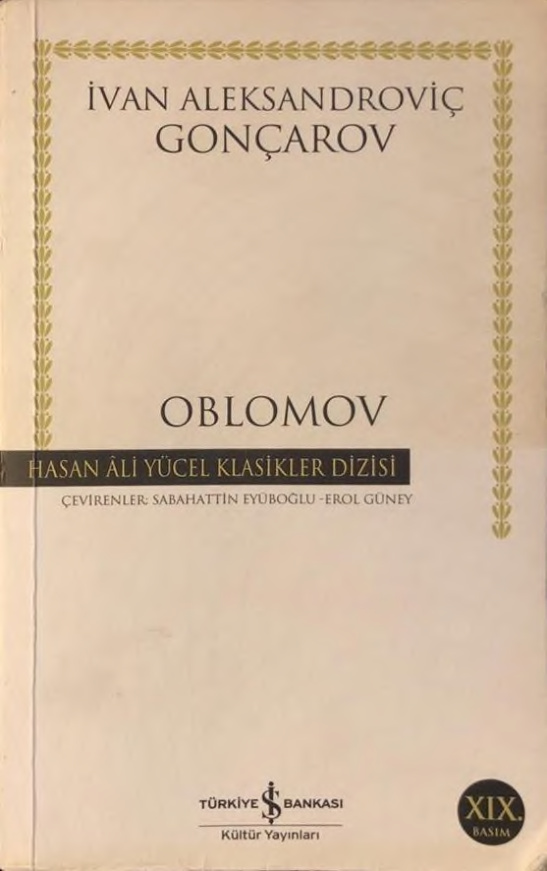 Oblomov (İş Bankası) PDF – Gonçarov