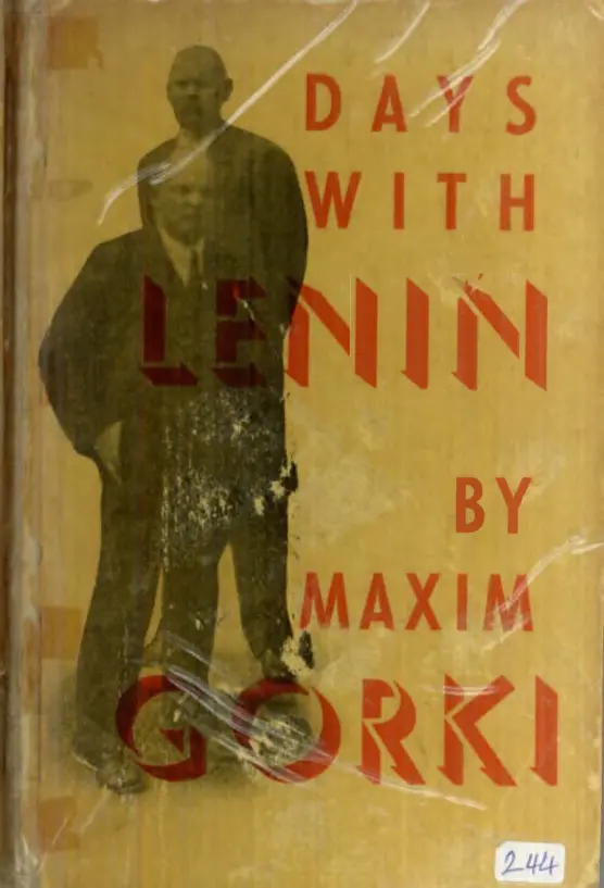 Days with Lenin PDF – Maksim Gorki